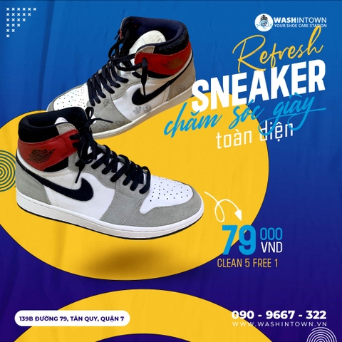 Vệ sinh giày Re-fresh