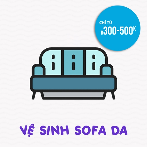 Vệ sinh sofa da