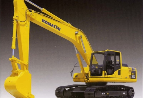 Tất tần tật thông tin về máy xúc gầu thuận