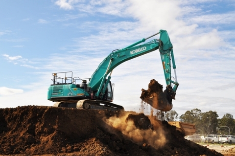 Nguyên lý hoạt động của máy xúc Kobelco