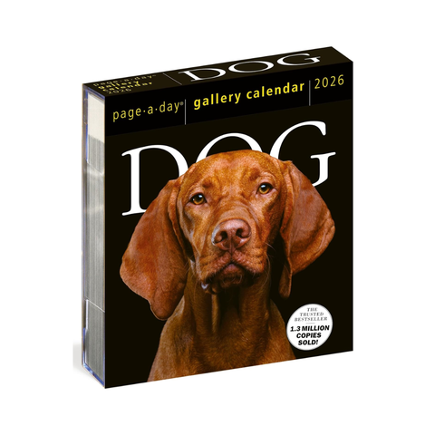 Dog Page-A-Day® Gallery Calendar 2026: An Elegant Canine Celebration - Workman Calendars