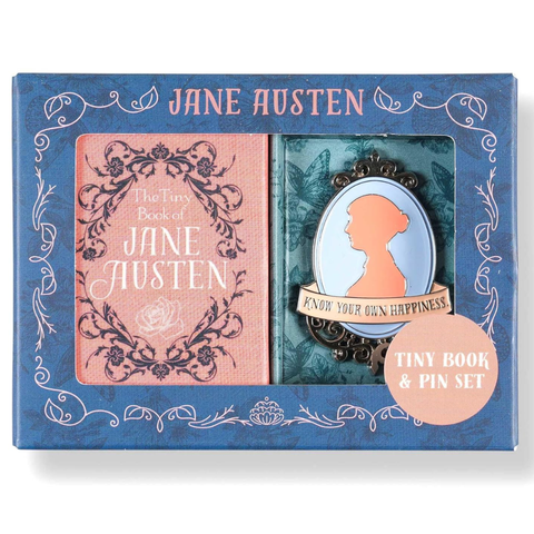 Jane Austen Tiny Book and Pin Set - Insight Editions
