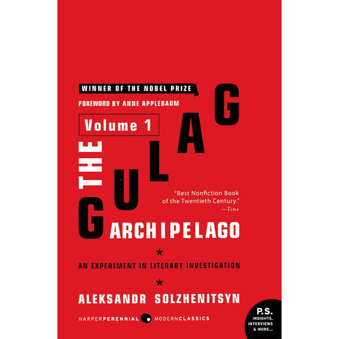 The Gulag Archipelago: An Experiment in Literary Investigation, Volume 1 - used book - Aleksandr Solzhenitsyn