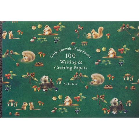 Little Animals of the Forest 100 Writing & Crafting Papers - Saeko Inui