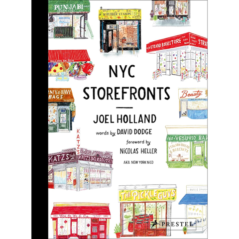 NYC Storefronts: Illustrations of the Big Apple's Best-Loved Spots - David Dodge