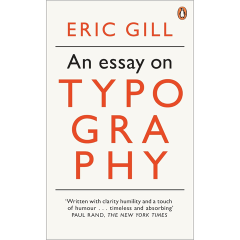 An Essay on Typography - Eric Gill