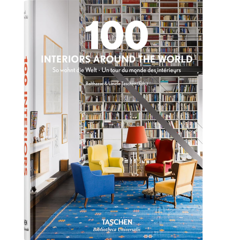 100 Interiors Around the World (Bibliotheca Universalis) ---multilingual - Taschen