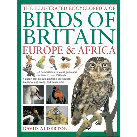 The Illustrated Encyclopedia of Birds of Britain, Europe & Africa (Used book) - David Alderton