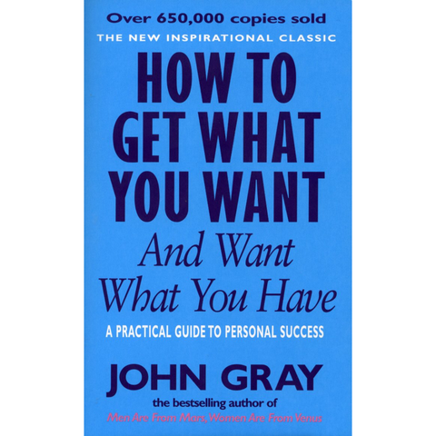 How To Get What You Want And Want What You Have (Used book) - John Gray