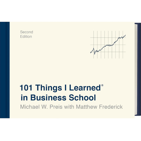 101 Things I Learned in Business School