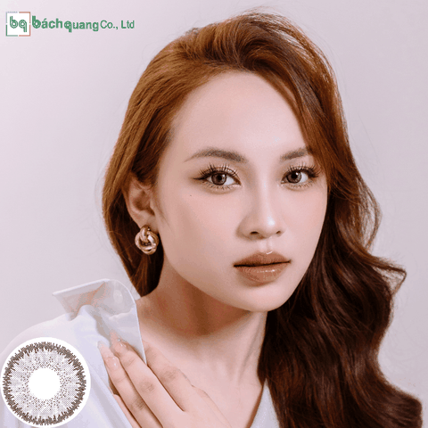 Kính áp tròng Clalen Vuticle 3 Months - GALAXY GRAY