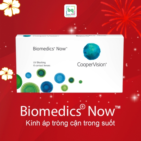 Kính áp tròng trong suốt Biomedics Now
