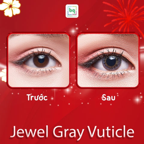 Kính áp tròng Jewel Gray Vuticle