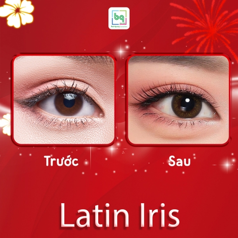 Kính áp tròng màu Latin Iris