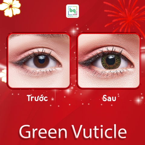 Kính áp tròng Green Vuticle