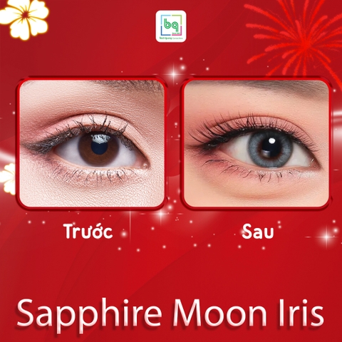 Kính áp tròng Sapphire Moon Iris