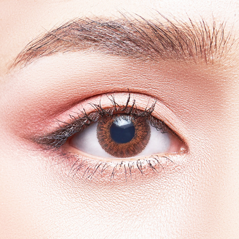 Kính áp tròng Clalen Vuticle 3 Months - BROWN