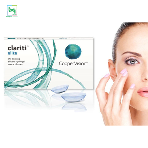 Kính áp tròng CooperVision Clariti Elite [Hộp 3 Lens]