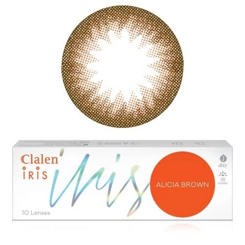 Kính áp tròng Clalen Iris 1 DAY - ALICA BROWN