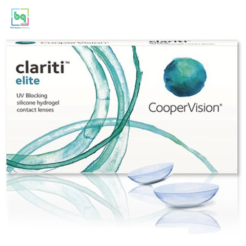 Kính áp tròng CooperVision Clariti Elite [Hộp 3 Lens]