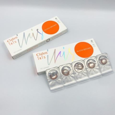 Kính áp tròng Clalen Iris 1 DAY - ALICA BROWN