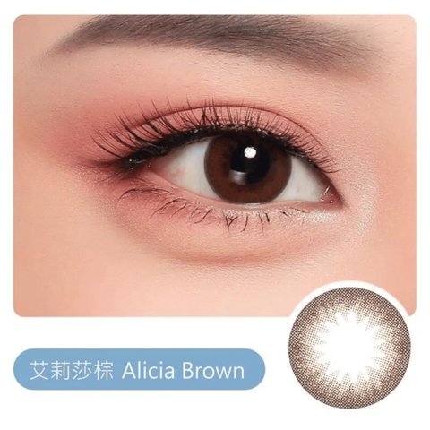 Kính áp tròng Clalen Iris 1 DAY - ALICA BROWN
