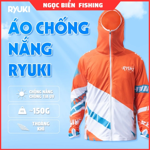 Áo chống nắng Ryuki 2024 màu Cam