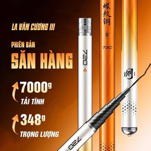 Cần Handing La Văn Cương thế hệ III bản Săn Hàng
