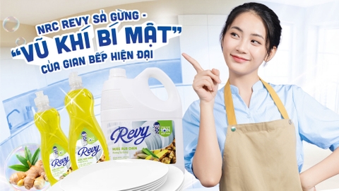 3 Lý Do Nước Rửa Chén Sả Gừng Revy Là “Vũ Khí Bí Mật” Của Gian Bếp Hiện Đại