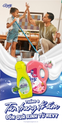 🎁 CHƯƠNG TRÌNH ƯU ĐÃI THÁNG 8 REVY – NHẬN QUÀ XINH CHO GÓC NHÀ YÊU THƯƠNG