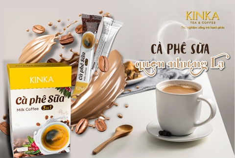 Cà phê sữa KINKA – Quen nhưng Lạ, hương vị khó quên mỗi 1 ngày