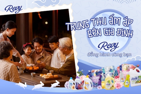 Nước Giặt Xả Revy: 3 Bí Quyết Giữ Tổ Ấm Sạch Thơm, Ấm Áp Mùa Trung Thu