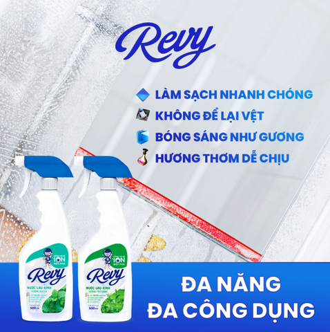 3 LÝ DO KÍNH SÁNG BÓNG, NHÀ THÊM SANG – NƯỚC LAU KÍNH REVY SẼ GIÚP BẠN