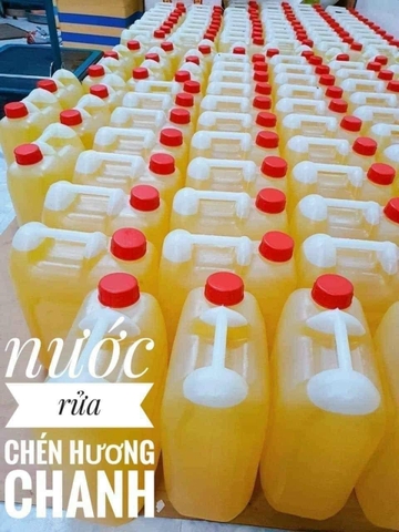 Nước rửa chén siêu sạch thơm can 5 lít