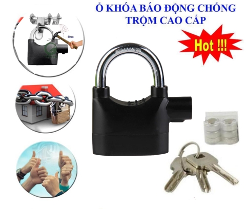 Ổ khoá chống trộm có báo động cao cấp