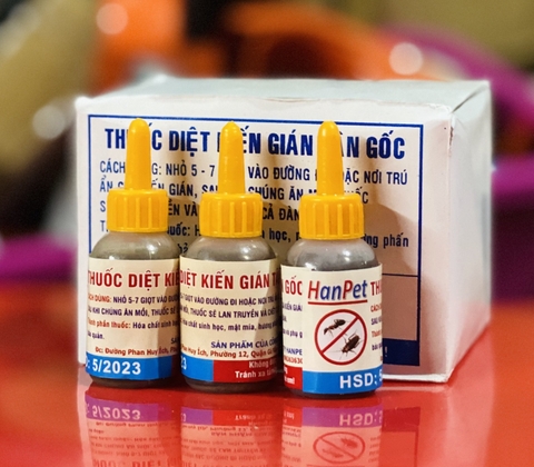 Combo 10 lọ thuốc diệt kiến gián sinh học