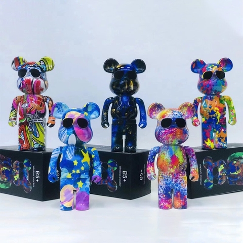 Loa bluetooth hình gấu Bearbrick B5+