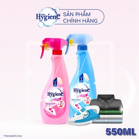 Xịt ủi thơm quần áo Hygiene Thái Lan 550ml (T12)