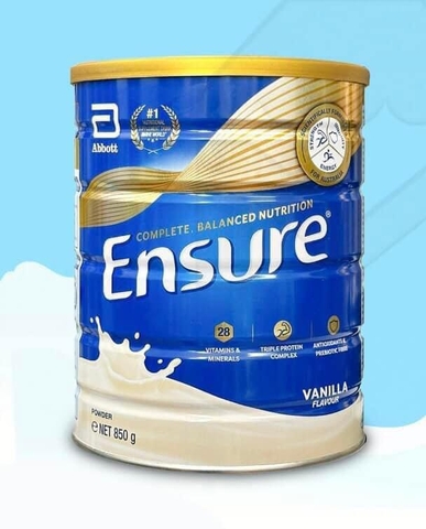 Sữa ensure Úc 850gr
