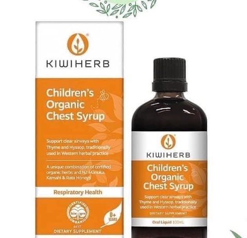KiwiHerb children's organic chest syrup