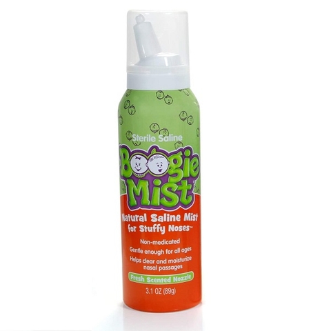 Xịt mũi cho bé Boogie Mist Natural Saline Mist for Stuffy Noses (89g)