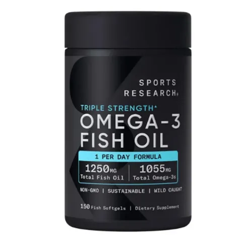 Dầu Cá Sports Research Triple Strength Omega 3
