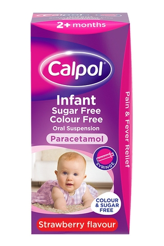 Siro hạ sốt cho bé CALPOL® Infant Suspension (100ml)