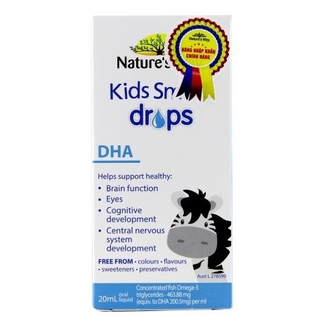 DHA Kids drop Natures' way
