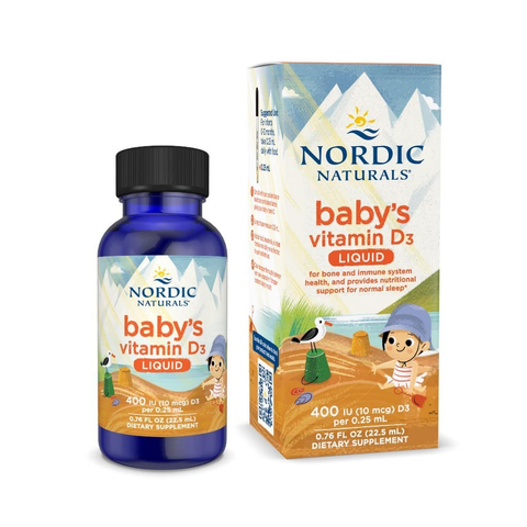 Baby's Vitamin D3 Nordic Naturals  400 IU  - Lọ 22.5ml