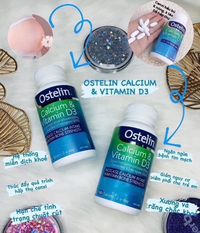 Ostelin Calcium Vitamin D3 (bà bầu)