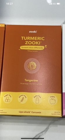 Tinh chất nghệ Zooki Curcumin 750mg