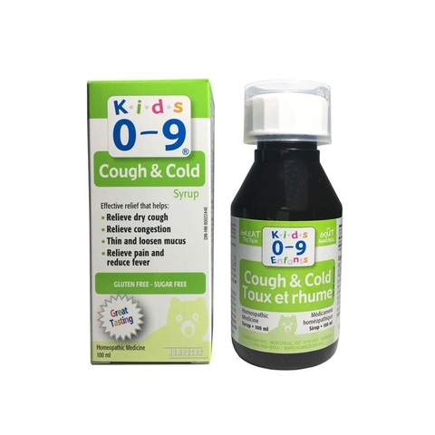 Siro cúm Kids 0-9 Cough & Cold  cho bé 0-9 tuổi - dùng ban ngày (100ml)