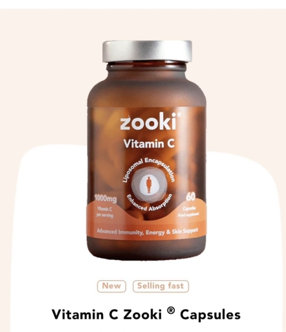 Zooki vitamin C 1000mg loại 60 viên