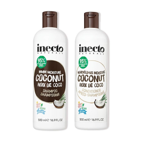 Cặp gội xả dầu dừa Inecto Coconut Shampoo and Conditioner (500ml)